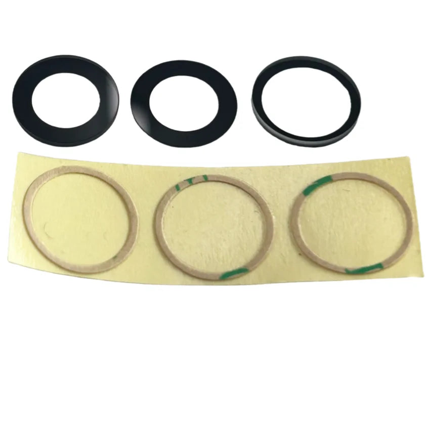 AliSunny 10pcs Back Camera Glass for iPhone 7 8 Plus 6 6S 6Plus 7Plus X XR XS Max 11 12 Rear Cover Lens 3M Sticker Holder Parts