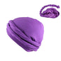 2022 New Elastic Men's Turban Hat Satin Lining Stretchy Men Bandana Indian Cap Fashion Male Hip Hop Caps Headband Biker Headwrap