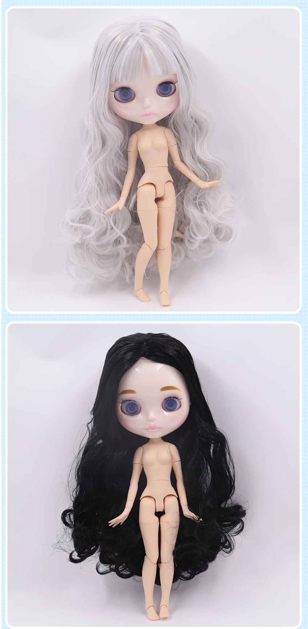 ICY DBS Blyth Doll 1/6 Joint Body 30CM BJD toys Natural shiny face with extra hands AB DIY Fashion Dolls girl gift