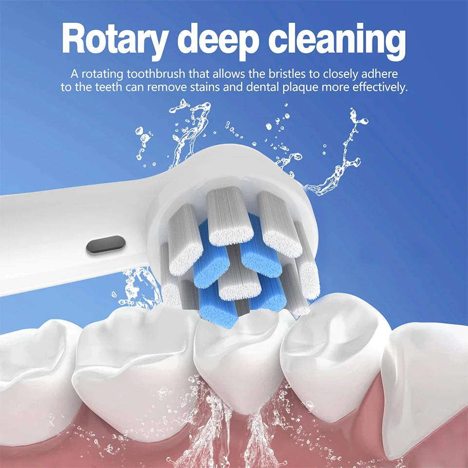 „Oral B iO 10 9 8 7 6 5 4 3 Series“ elektriniam dantų šepetėliui tinkamos keičiamos galvutės, 4 vnt. šepetėlių galvučių pakuotė