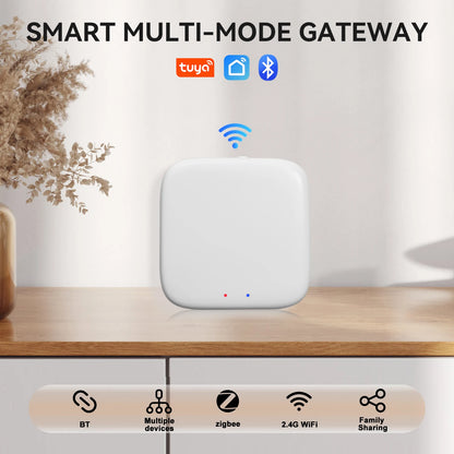 Zigbee Gateway Tuya Devices Bluetooth Wired Smart Hub Smart Life Products Home Control Panel Compatible with Alexa