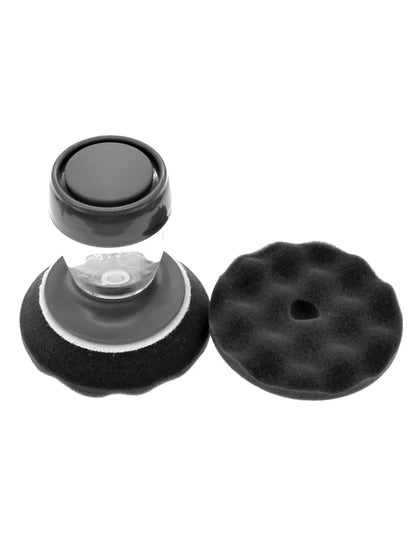 3 Inch Tire Shine Applicator Set Reusable Car & Truck Tire Dressing Applicator 70ML Car Detailing Foam Sponge Pad 1-5 Pcs
