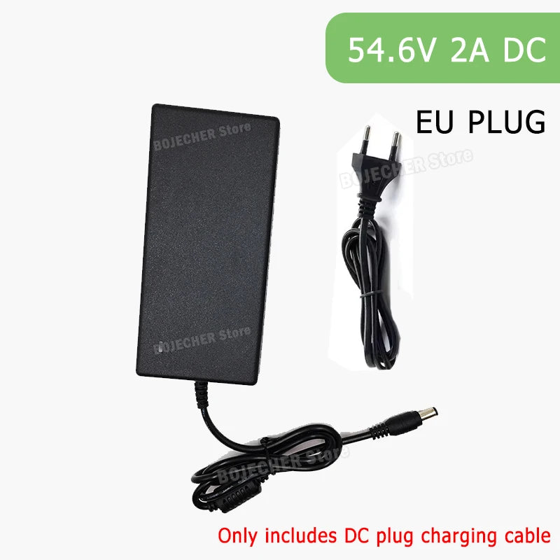 42V 54.6V 2A Battery Power Adapters For Lithium Battery Pack AC100-240V 36V 48V 2A Lithium Battery Charger 5 Plugs EU / US Plug