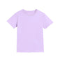 2-16 Years Summer Kids Boys Girls T-shirts Solid Cotton Breathable Teenager Short Tops Children's Tees Casual Shirt Baby Clothes