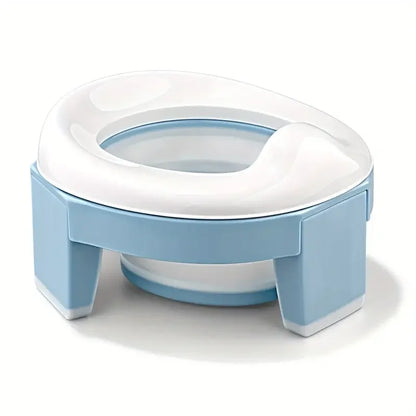 3 in 1 Baby Toilet Seat Children Foldable Travel Potty With Bags Potty Training Seat Suitable for Boys and Girls