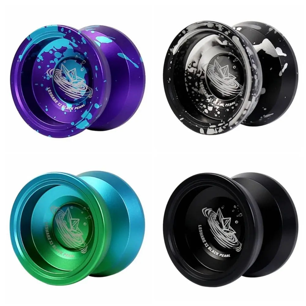 Classic Aluminum Alloy Yoyo Ball Bearing Strings Professional Metal Yoyoball Competitive Stable Yo Yo Beginners Advanced