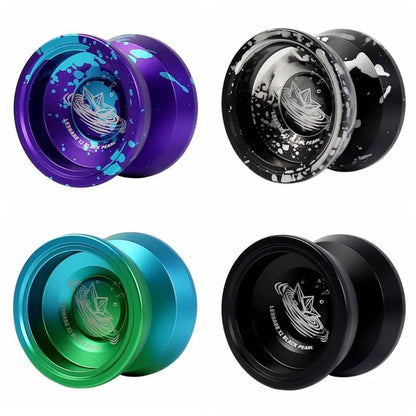Classic Aluminum Alloy Yoyo Ball Bearing Strings Professional Metal Yoyoball Competitive Stable Yo Yo Beginners Advanced