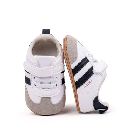 2025 Hot Selling Spring And Autumn Baby Unisex First Walking Indoor Outdoor Toddler Shoes For 0-18M High Quality PU Leather