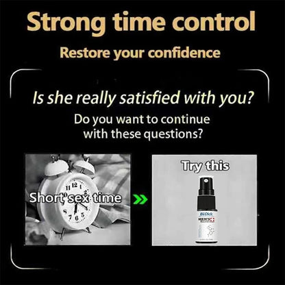 60 Minutes Long Lasting Men's Sex Spray, Without Ejaculation Spray for Men, Fast Erection, Premature Ejaculation Adult Product