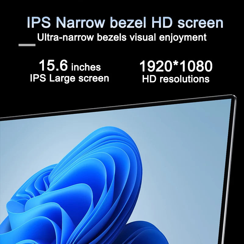 New 15.6" Laptop Intel Core I9-9880H 32GB RAM 2TB SSD Ultra Slim Gaming Laptop 1920*1080 Windows 11 Office Study Home Use
