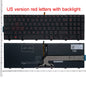 RU/US/UK/BR/SP For DELL Latitude 3550 3560 3570 3580 3588 15-3578 Vostro 15-3562 3546 3559 3565 3549 3558 laptop keyboard