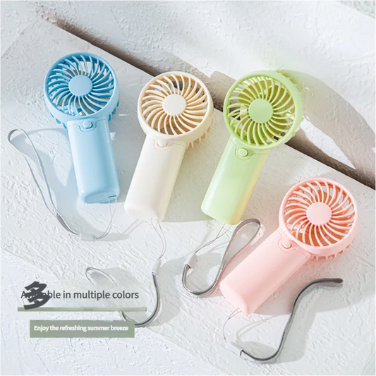MEET SUN Portable Fan, Creative Pocket Handheld Mini Fan, Lightweight AAA Battery Powered (Batteries Not Included) Personal Cool
