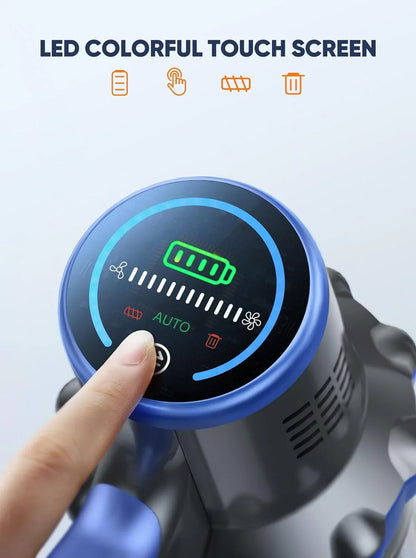 BUTURE 500W 48KPA Handheld Wireless Cordless Cleaner Vacuum Up to 55 Mins Runtime Anti-Winding Brush and 1.5L Large Dust Cup