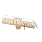 Pet Hamster Wooden Seesaw Climbing Platform Bridge for Small Pet Squirrel Hamster Rabbit Hammock Pet Bird Cage Parrot Swing Toy