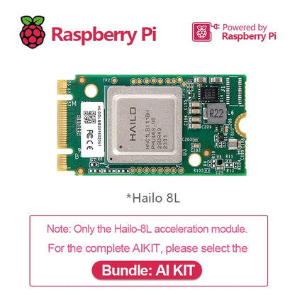 Raspberry Pi AI Kit combines official M.2 HAT+ with Hailo-8L accelerator