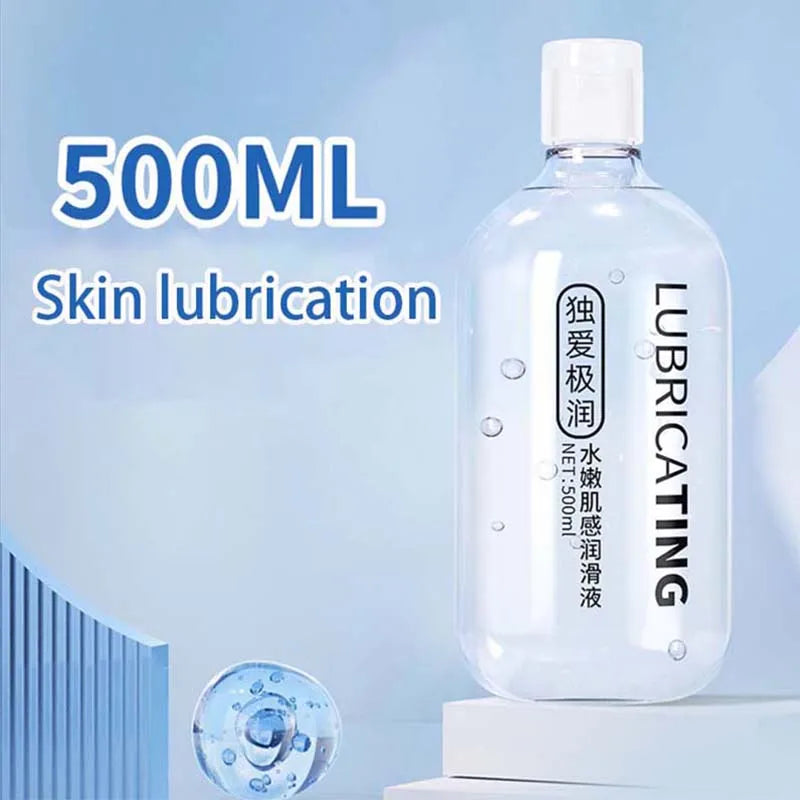 60ML/200ML/500ML Water Based Intimate Lubricant Hypoallergenic Quick-Drying Non-Greasy Easy to Clean for Men Women