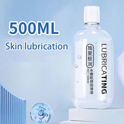 60ML/200ML/500ML Water Based Intimate Lubricant Hypoallergenic Quick-Drying Non-Greasy Easy to Clean for Men Women