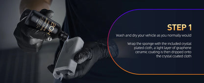 20H Advanced Graphene Ceramic Coating for Cars (70ml) Self Healing and UV Track Technology Car Care Product