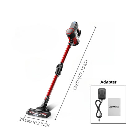 Cordless Vacuum Cleaner, 35KPA Handheld Vacuum Cleaner, Battery-powered Vacuum Cleaner For Pet Hair With 4000mAh Batteries, Handheld And Vertical Lightweight 6 In 1 Handheld Vacuum Cleaner, 40 Minutes Runtime, Large Dust Cup