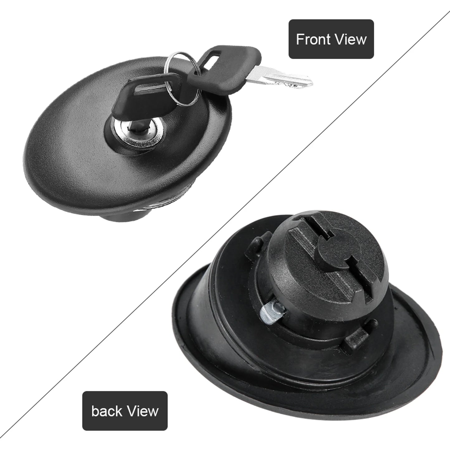 Car Auto Fuel  Tank Locking Cap Cover with 2 Keys for Ford Transit MK5 1994 1995 1996 1997 1998 1999 2000