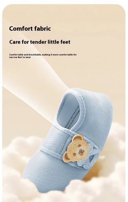 Baby First Socks Shoes Toddler Walker Infant Boys Girls Rubber Soft Sole Floor Barefoot Baby Casual Shoes Autumn Knit Booties