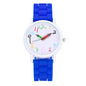 Women Watch Fashion Simple Pencil Design Digital Quartz Watches Casual Jelly Multicolour Silicone Ladies Clock Dress Wristwatch