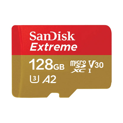 Sandisk Micro SD Card Extreme A2 A1 V30 SDXC Flash 32GB 64GB 128GB 256GB 512GB 1TB MicroSD Card 190MB/s TF Card for Phone Tablet