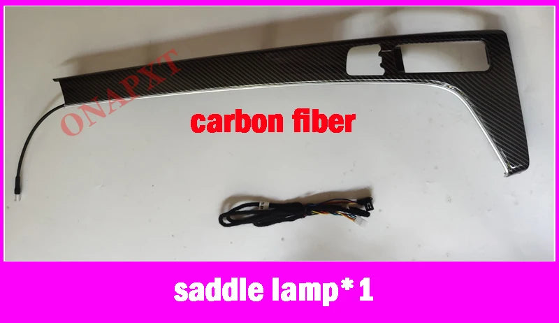 LED For Audi A4 S4 A5 S5 B9 2016-2023 Center Console Dashboard Ambient Light Strip Decorative Cover Lift Tweeter Speaker Lamp
