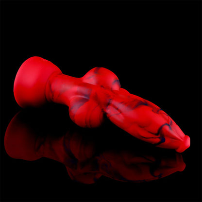 18+ Soft Silicone Dog Knot Dildo Penis Animal Dildo Realistic Gigante Sexy Adult Red Black Colors Big Dildos Sexy TоY Xxl Sextoy