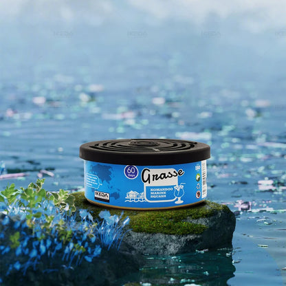 Car Air Freshener: 12 Kinds Scent | Organic Cans | Odor Eliminator Essential | Long-Lasting | Strong Fragrance | For Home