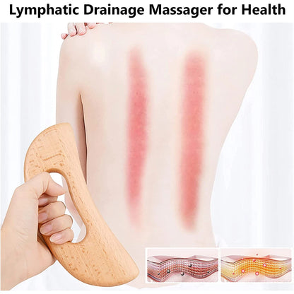 Wooden Gua Sha Tool Manual Massage Scraper for Anti Cellulite Slimming Guasha Massage Board Body Gua Sha Paddle Therapy Tool
