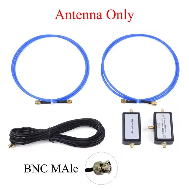Magnetic Antenna Portable YouLoop 250mW Passive Magnetic SMA/BNC/3.5MM Audio Low Loss Broadband For HF and VHF