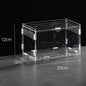 New Acrylic Reptile Habitat Anti-Escape Clear Spider Feeding Case Multiple Size Arboreal Small Pet Cage for Chameleon Clear