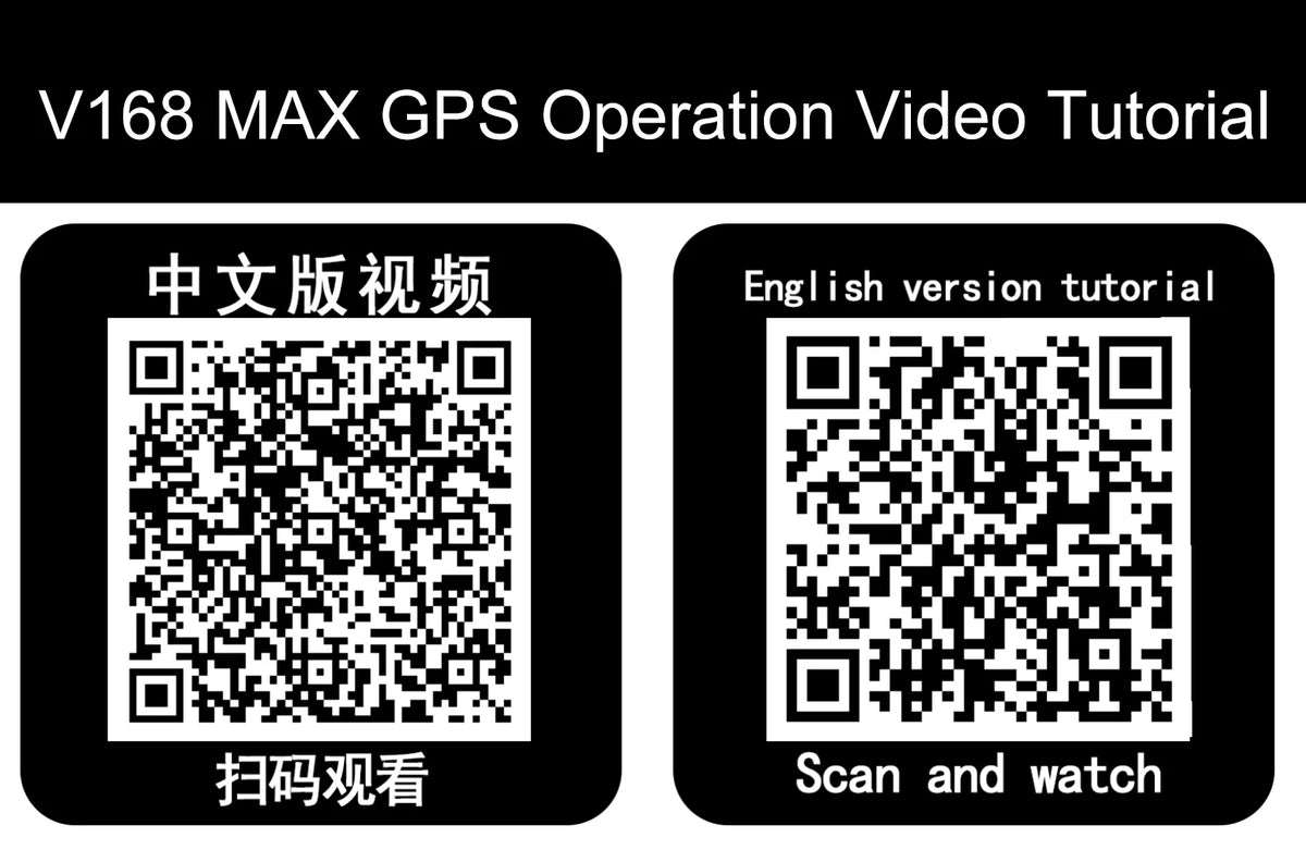 V168 MAX GPS Drone Professional 4K Dual Camera Brushless Obstacle Avoidance Security Drones with Large Screen Control Quadcopter