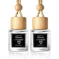 2 Pack Car Air Freshener Diffuser 2 Pack Hanging Air Freshener Diffuser - Vanilla Cream Fragrance Oil Air D iffuser for Car