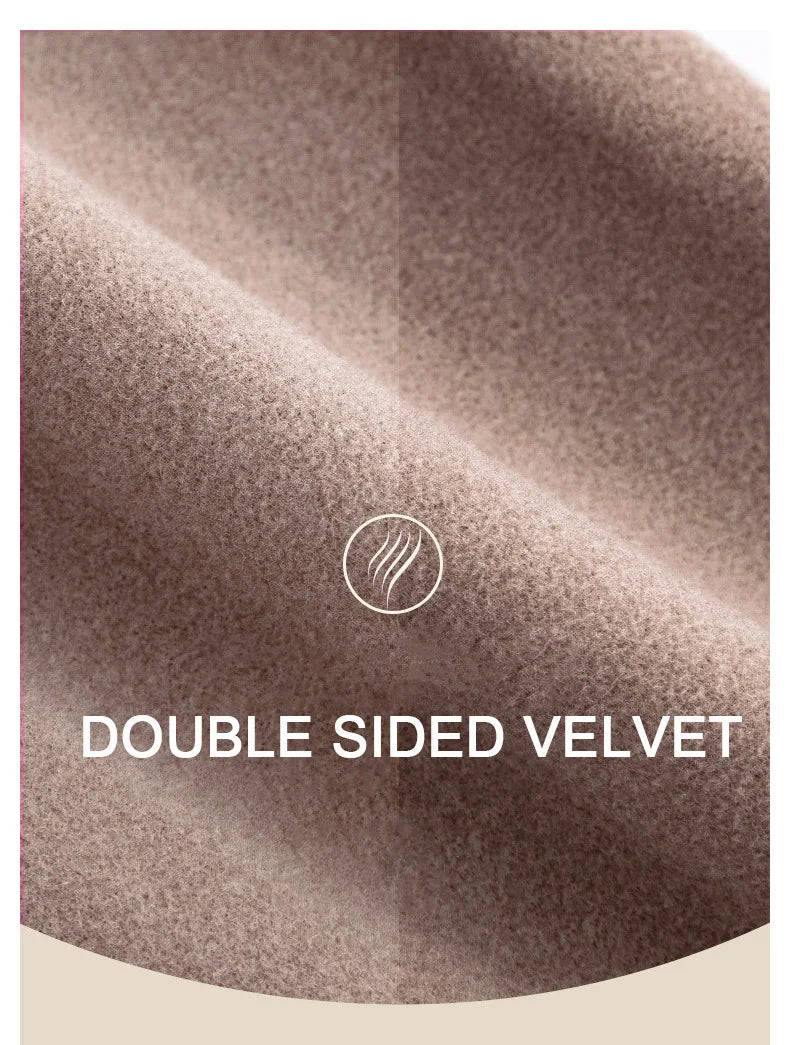 BIVIGAOS Women's Autumn Winter High Waist DE Velvet Leggings Thick Spontaneous Hot Warm Leggings Slim Elastic Leggings