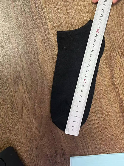 10 Pairs of Antibacterial, Odor Proof, Breathable, and Comfortable Boat Socks, Suitable for Spring, Autumn, Winter, and Summer,