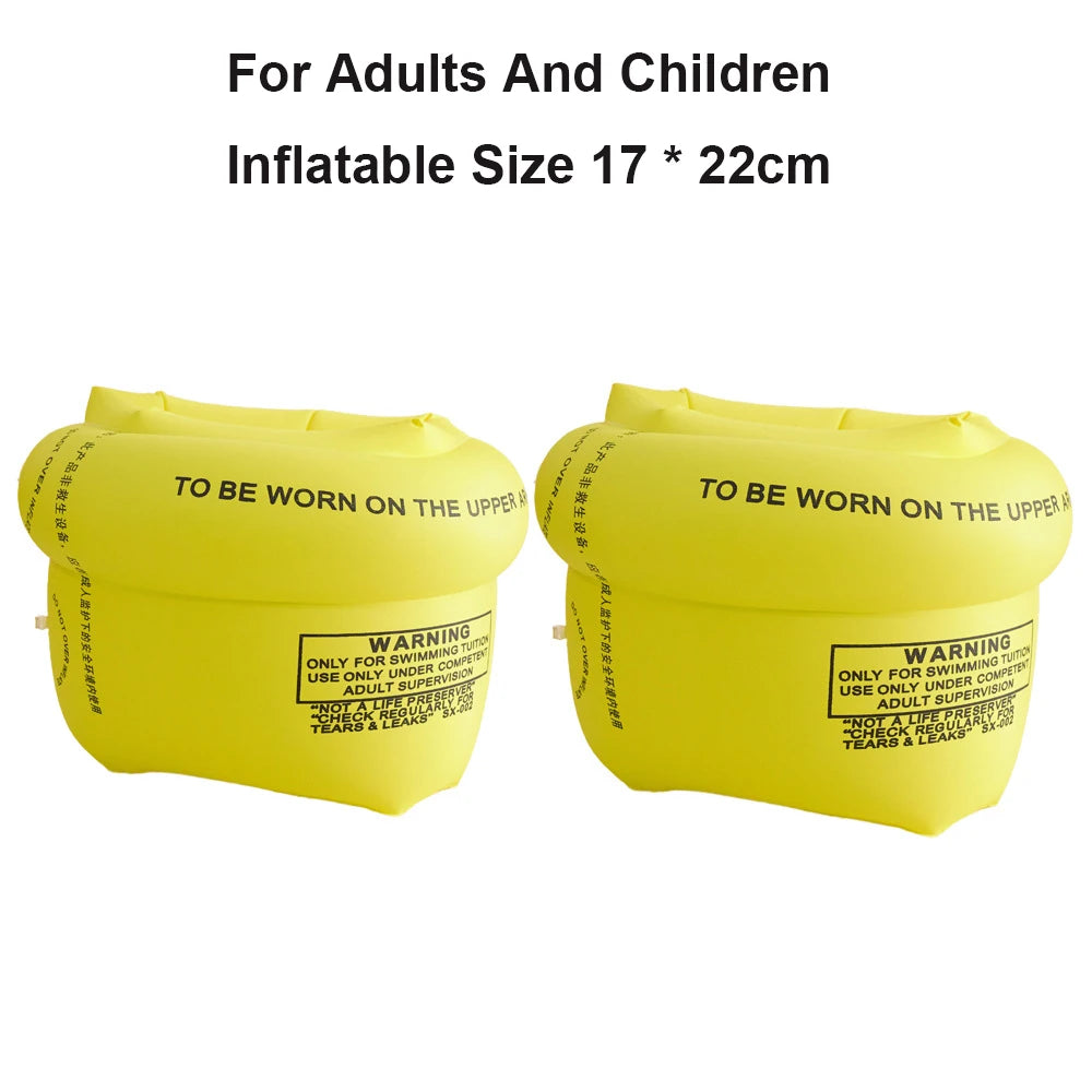 1Pcs Inflatable Pool Float Swim Arm Ring Swim Tube Swim Accessory Summer Water Sports Inflatable Buoyancy Armbands ﻿
