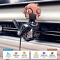 Rotating propeller pilot bear dog car air fresheners accessories decorations fun vent clip perfume diffuser aroma fragrance men