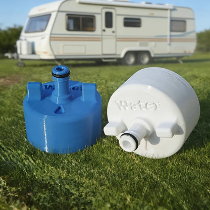 An Adapter for RV Water Tanks, a Water Filling Device Equipped with a Quick Hose Connector And O-Ring Seal,Without Battery