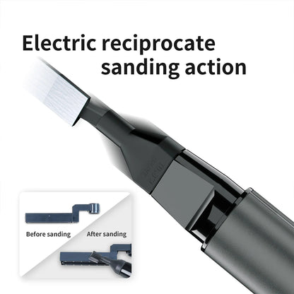 【DSPIAE ES-A PRO】Upgraded "Illusive Shadow" Reciprocating Electric Sander for Assembly Model Hobby Grinding Pen Craft Tool Kit