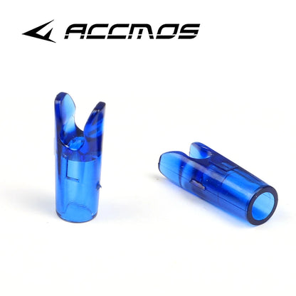 60pcs DIY Plastic Arrow Pin Nocks Size L And Size S For ID4.2mm ID6.2mm 3.2mm  Arrow Shaft Archery Accessory