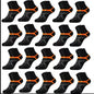 3/5/10/20 Pairs Lot Men's Socks Black Sports Socks Casual Run Autumn Winter High Quality Breathable Male Socks