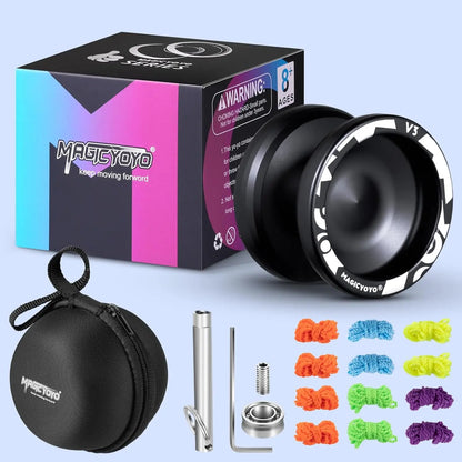 MAGICYOYO V3 Yoyo for Kids 8-12 or Above, Responsive Yoyo Professional with Dual Function, Professional Trick Yo yo for Adults w