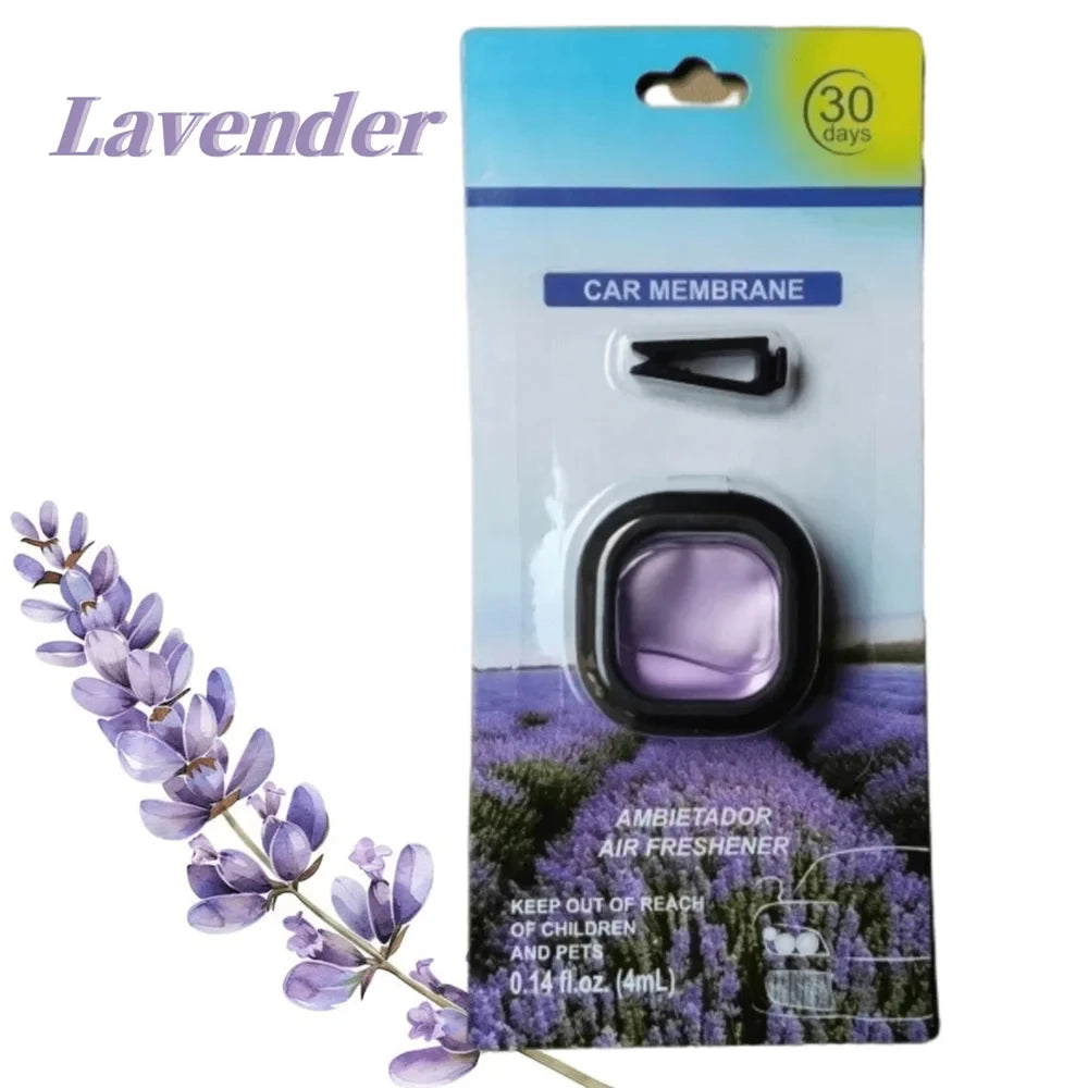 Long-Lasting Car Air Freshener Vent Clip Essential Oil Scented Odor Eliminator 0.14oz Alcohol-Free Fragrance for Fresh Car Smell