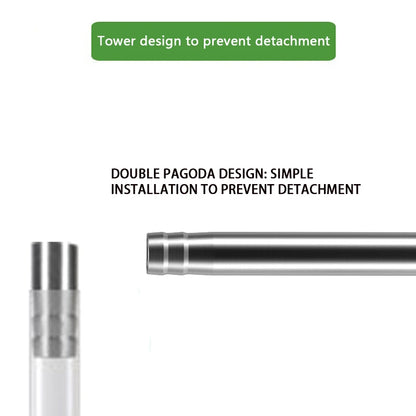 8mm Aquarium Mini Filter Tube Stainless Steel Anti Fish and Shrimp Inlet and Outlet Oil Film Filter Fish Tank Supplies