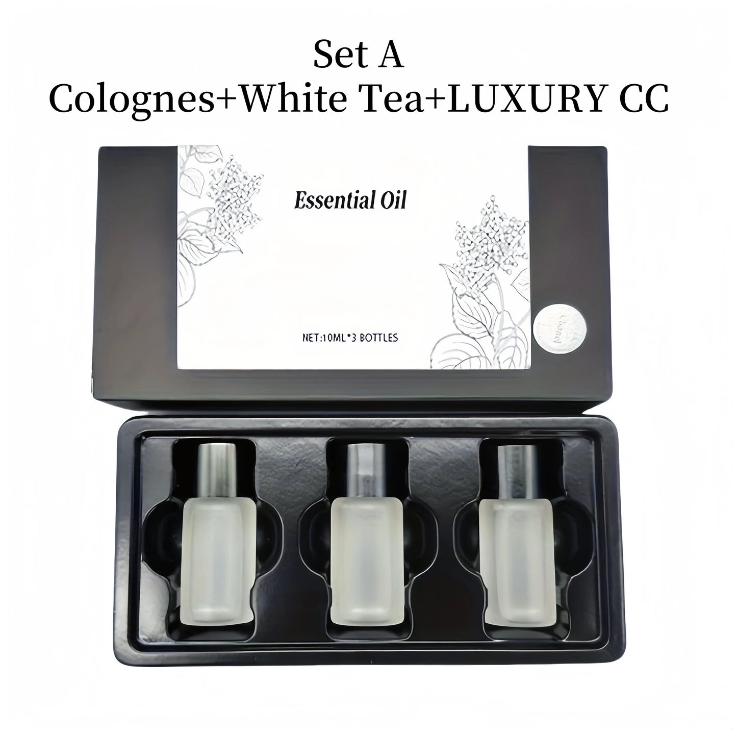 Car Air Fresheners, Three-Piece Set, Portable Car Fragrance, Various Perfume Scents, Used with a Car Diffuser
