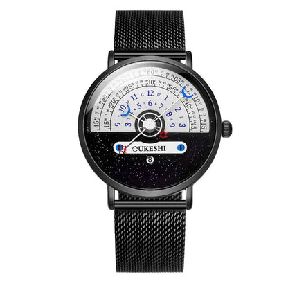 Fashion Mesh Band Men Business Watches Calendar Quartz Wristwatches For Mens Clock Reloj Hombre