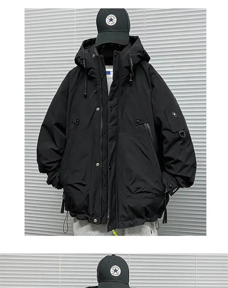 Men's Jacket Winter Windproof Warm Down Jacket Outdoor Sports Mountain Overcoat Hooded Snowboarding Parka Snow Coat Canada Tops