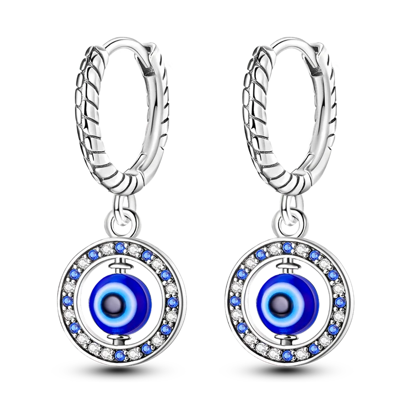 925 Sterling Silver Earrings Jewelry Hoop Flower Ear Studs Campanula Sparkling Pave Earring Wedding Gift For Women Anniversary